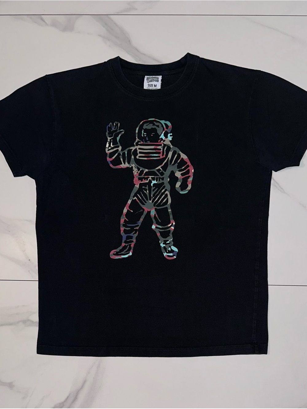 Billionaire Boys Club Astro Camo Astronaut Graphic T-Shirt Black Size Medium